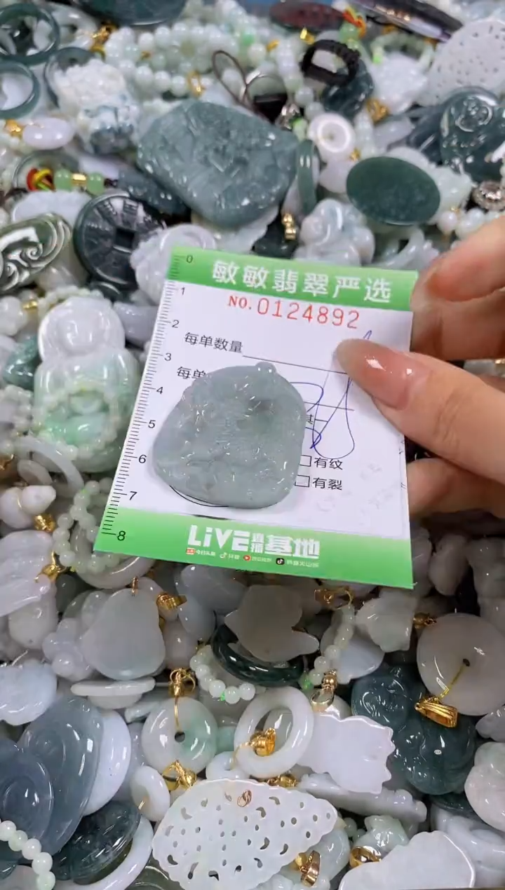 【闪购商品】翡翠颈饰未镶嵌闪购0124892