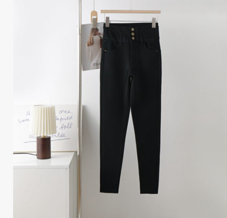 【D&Q STUDIO】25新款百搭高颜值显瘦直筒裤NOF640-SZ11087