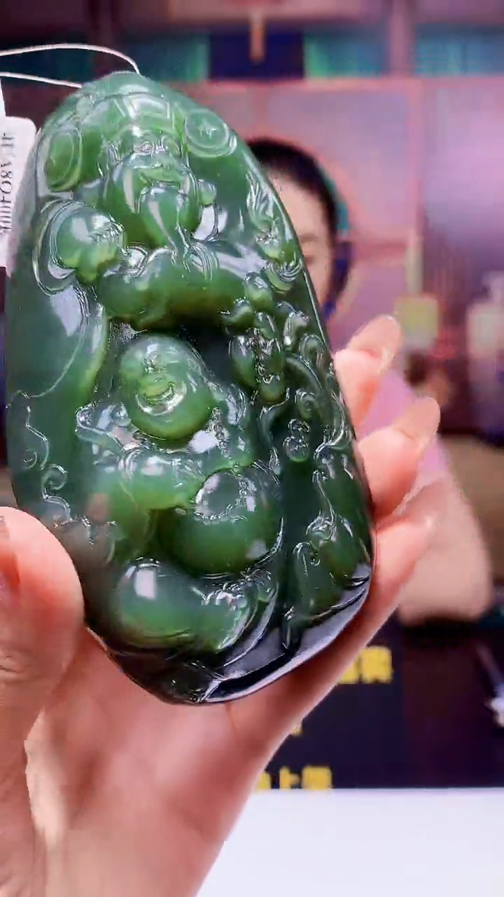 定制和田玉boss天然和田玉（拍一发一）