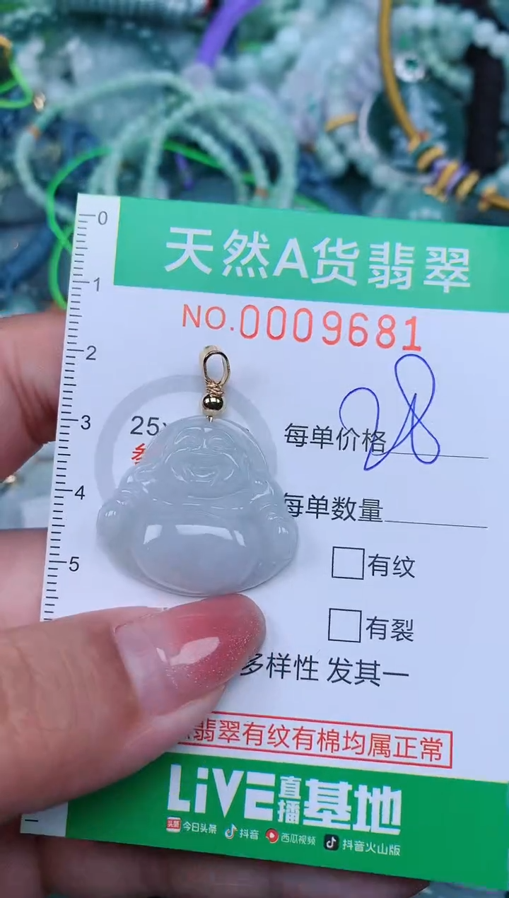 【闪购商品】翡翠颈饰未镶嵌.0009681