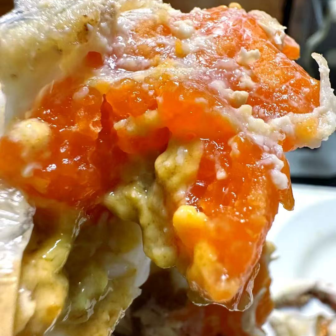 丹东东港梭子蟹三点红特大母蟹单只6两以上二斤3-4只【保鲜不保活】