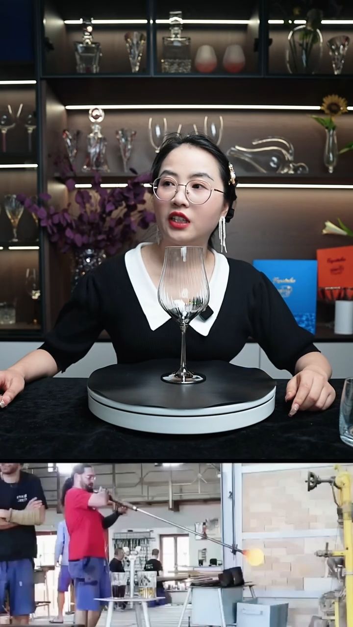 水晶宽口款红酒杯450ml1支