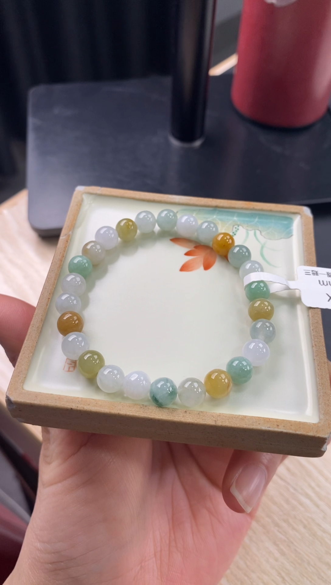 【闪购商品】翡翠手链未镶嵌天然翡翠手串1308