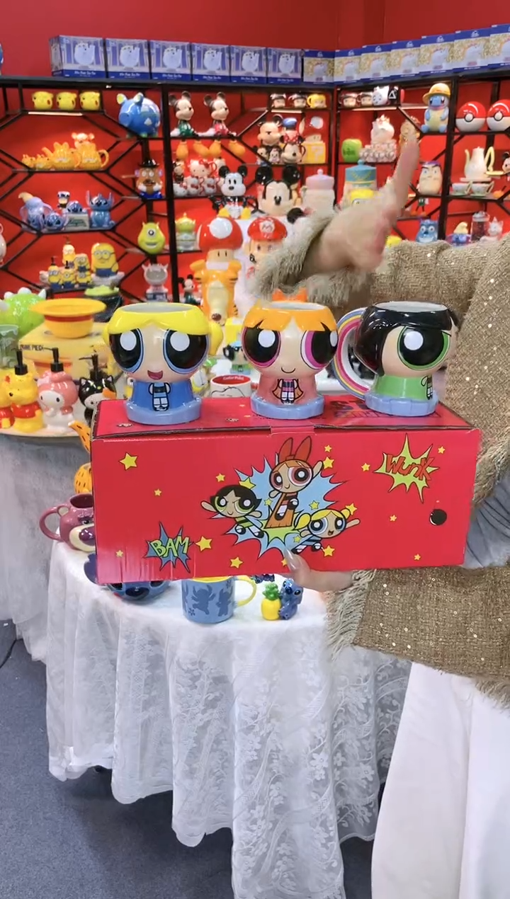 【闪购商品】.@@飞天小女警陶瓷杯