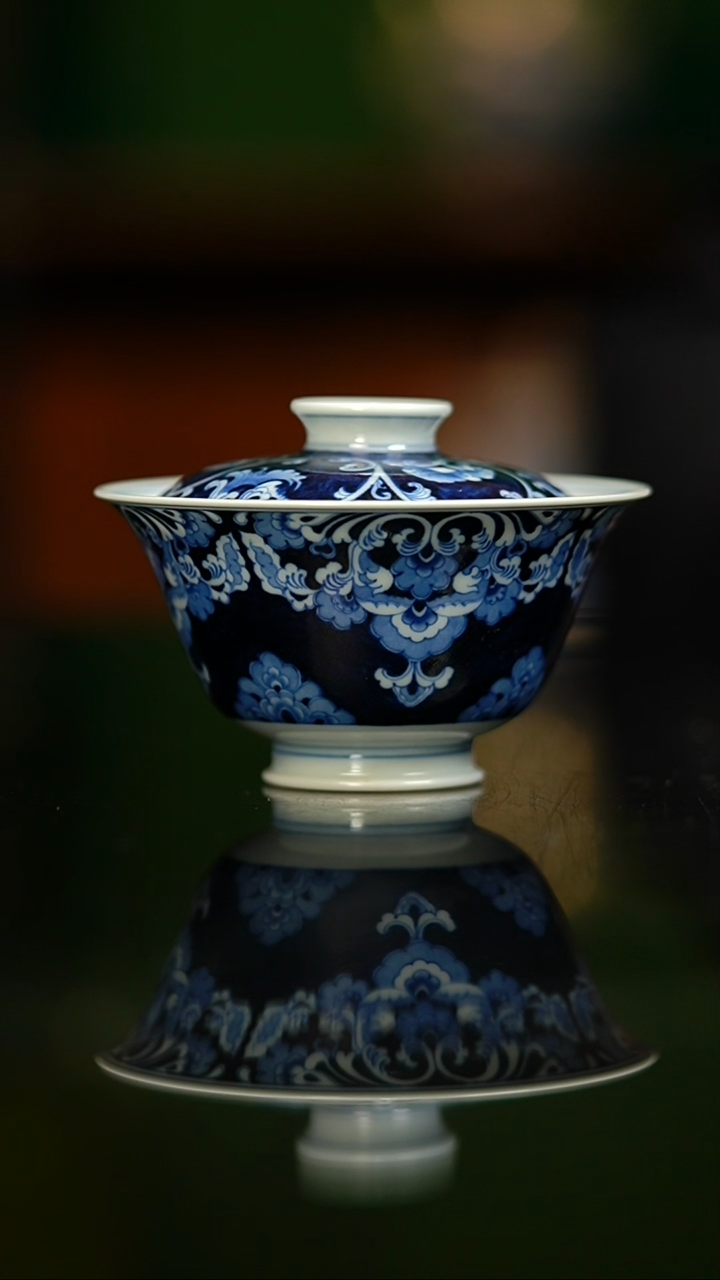 【闪购商品】洪印慕明90CC盖碗~~~~~~