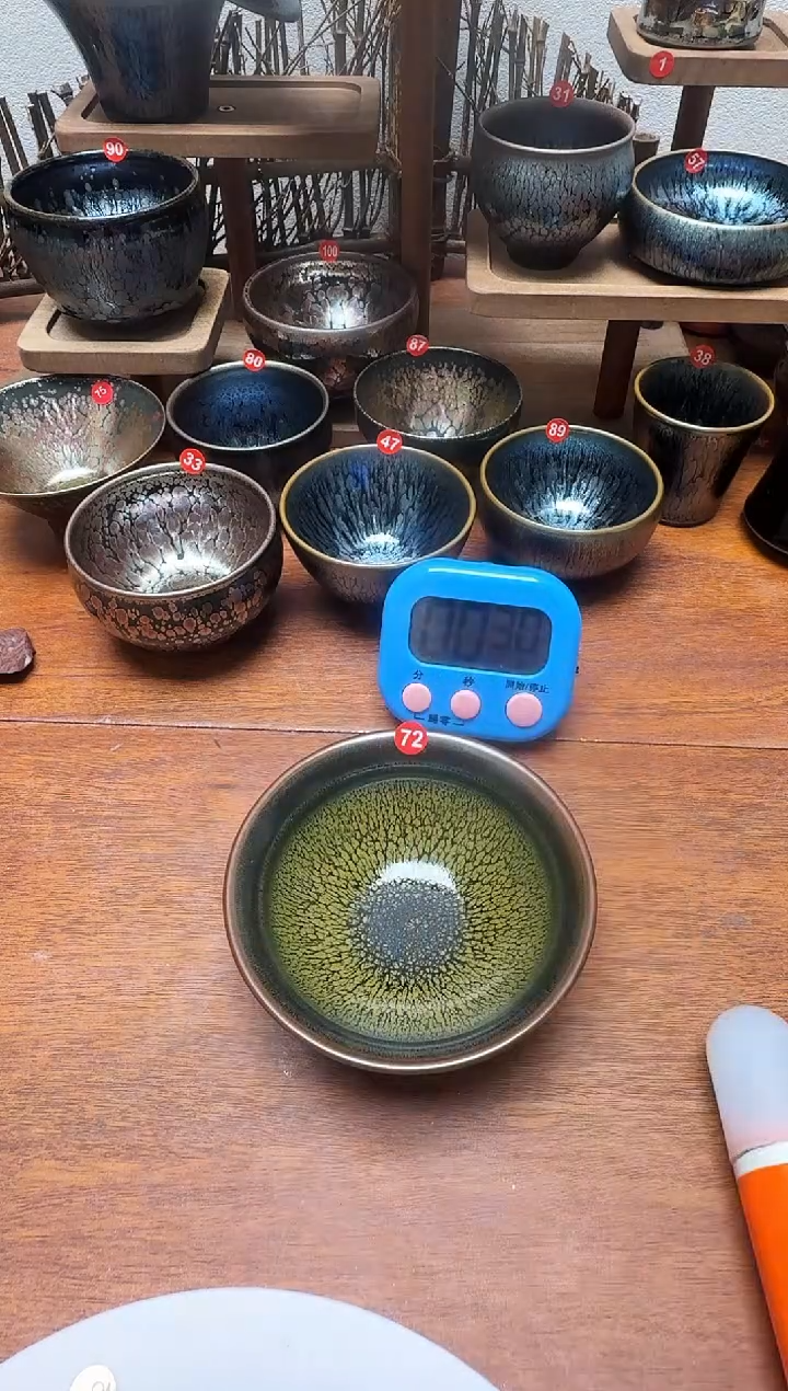 茶盏悟*空72号建盏工匠茶器