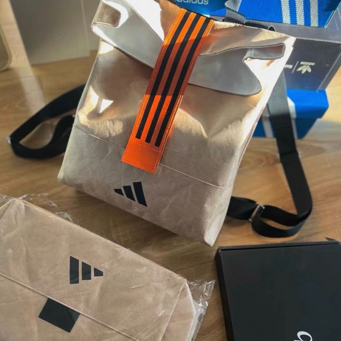 adidas/阿迪达斯（爆款）双肩包金樽会员限定休闲双肩包礼盒装