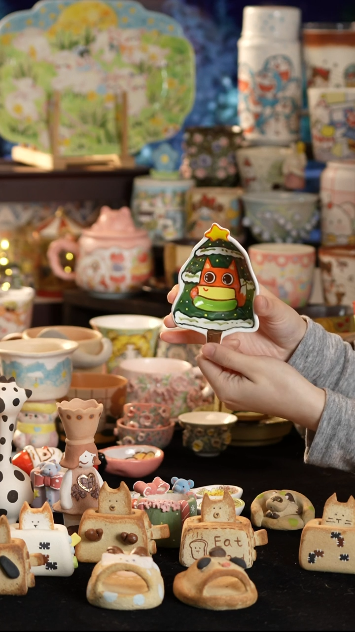 其他陶景德镇釉下彩手绘设计师款陶瓷