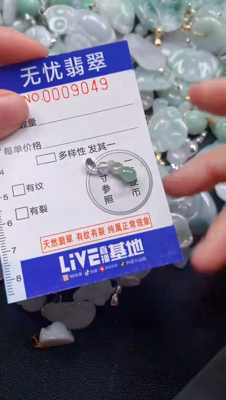 颈饰未镶嵌翡翠9049