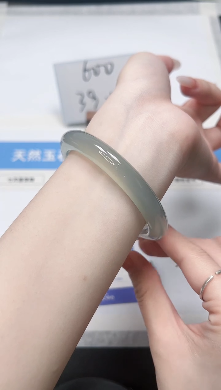 【闪购商品】石英质玉手镯未镶嵌115/晴水60.2