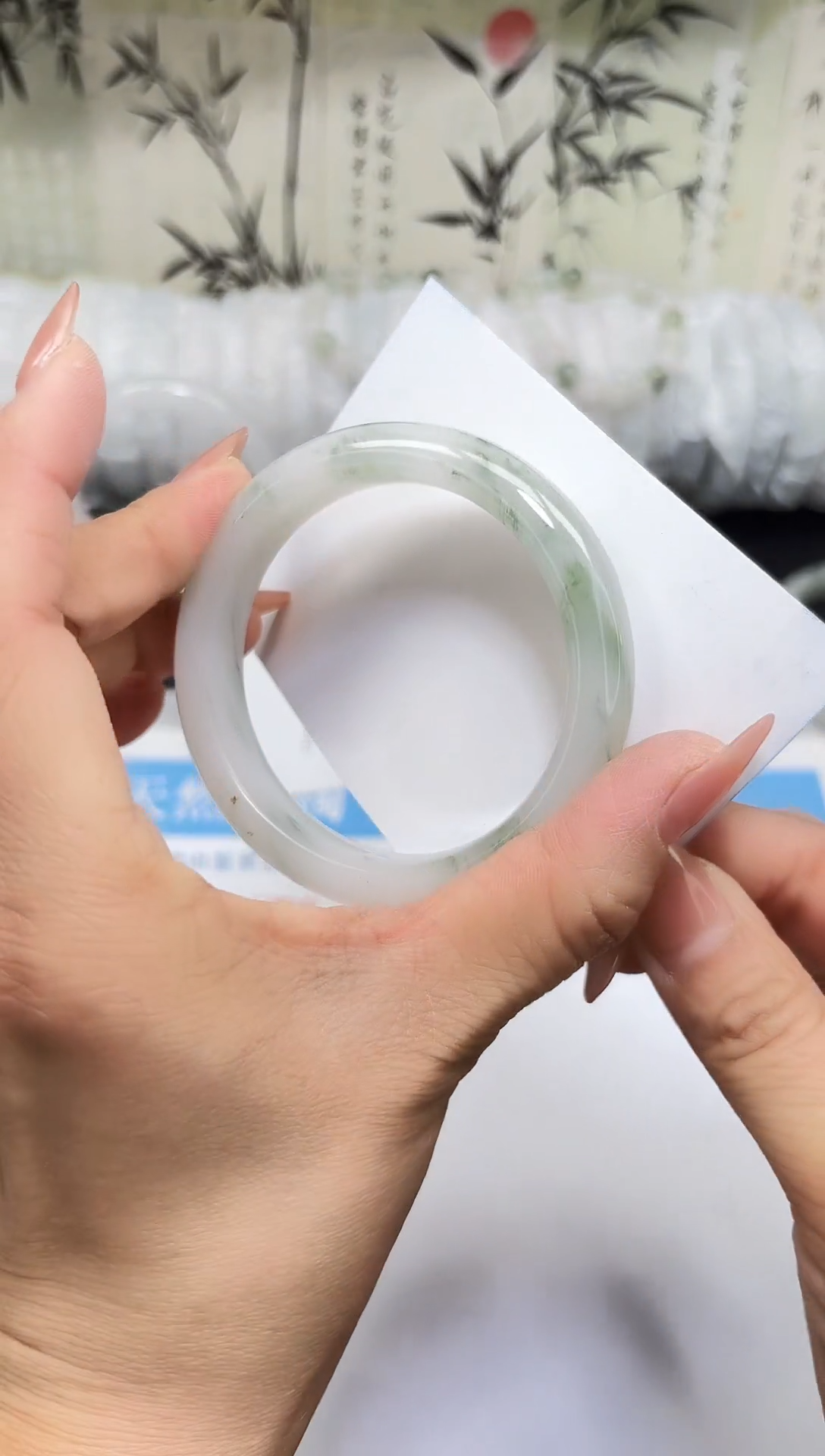 未镶嵌手镯石英质玉A49-55/56/57