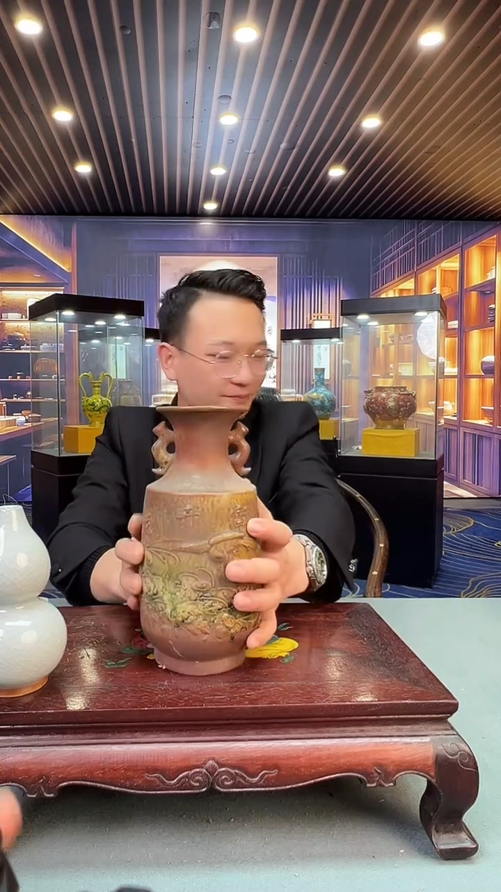 小清新景德镇陶瓷瓶3