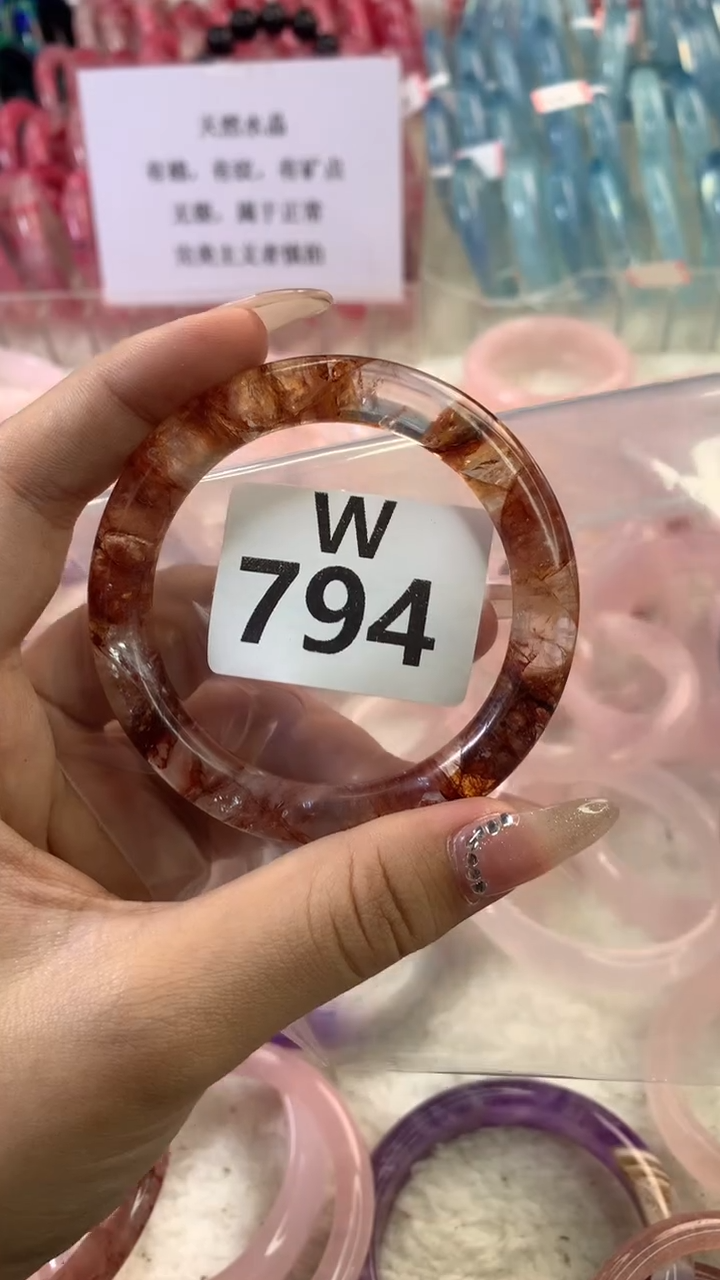 水晶手镯W未镶嵌水晶794-53