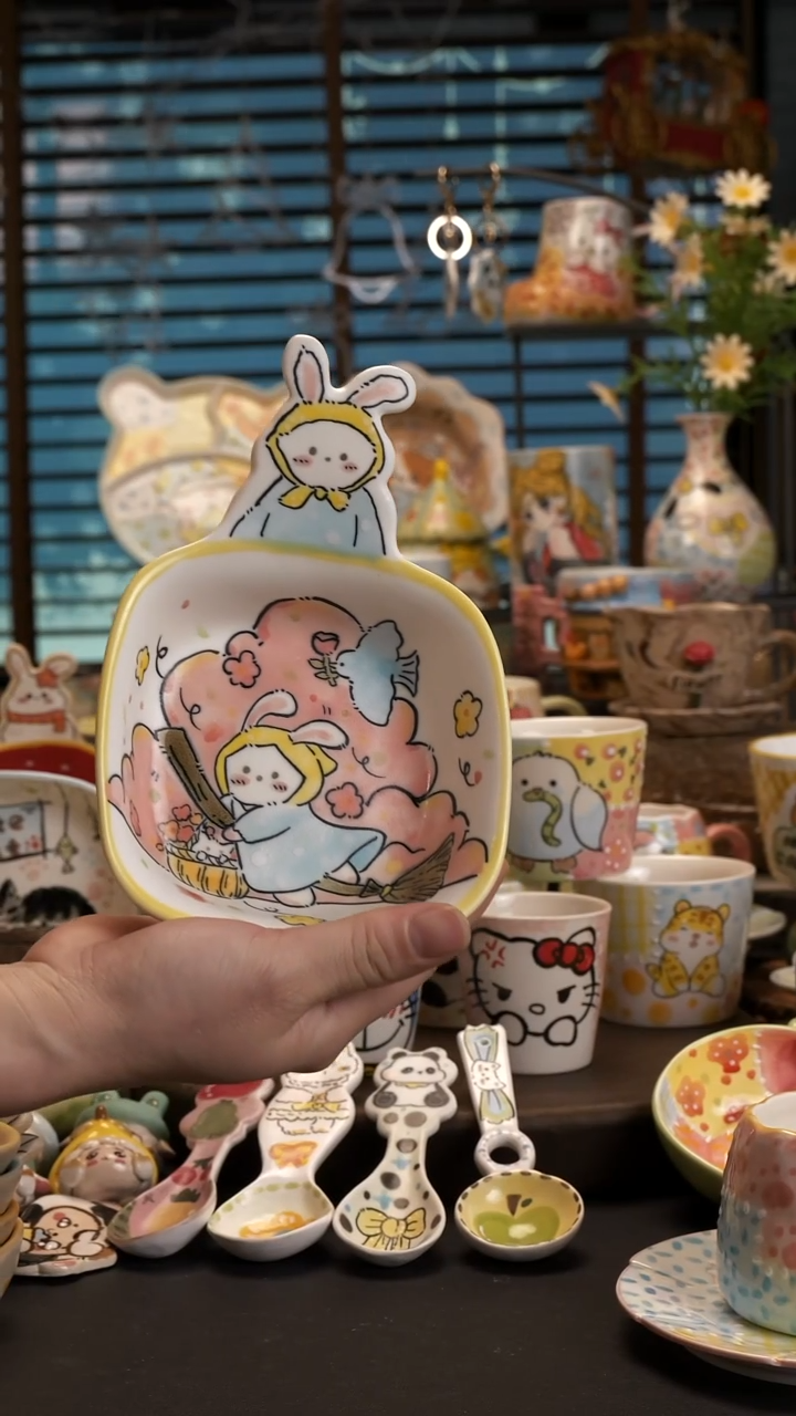 【闪购商品】【原创设计】景德镇手绘陶瓷