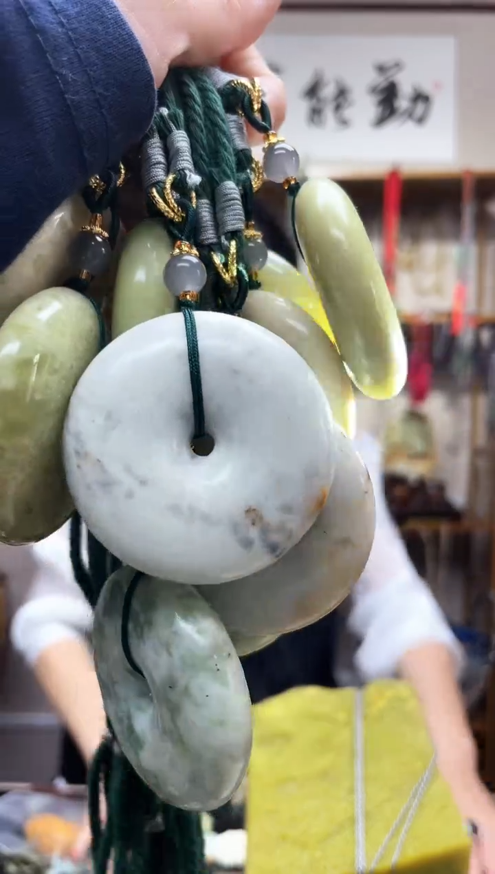 未镶嵌岫玉吊坠多样性发货拍一发一