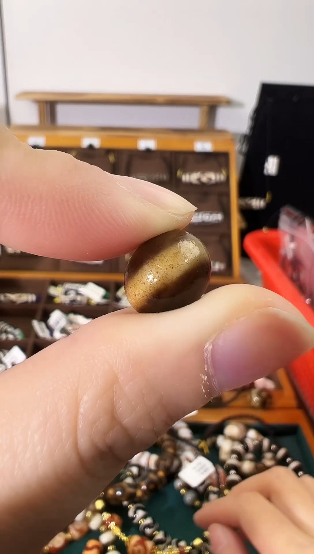 玛瑙/玉髓（覆膜）颈饰未镶嵌39（微瑕随机发货）