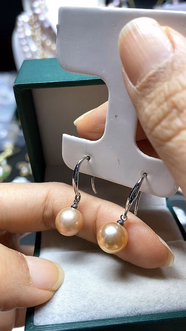 【闪购商品】淡水珍珠耳饰未镶嵌多人