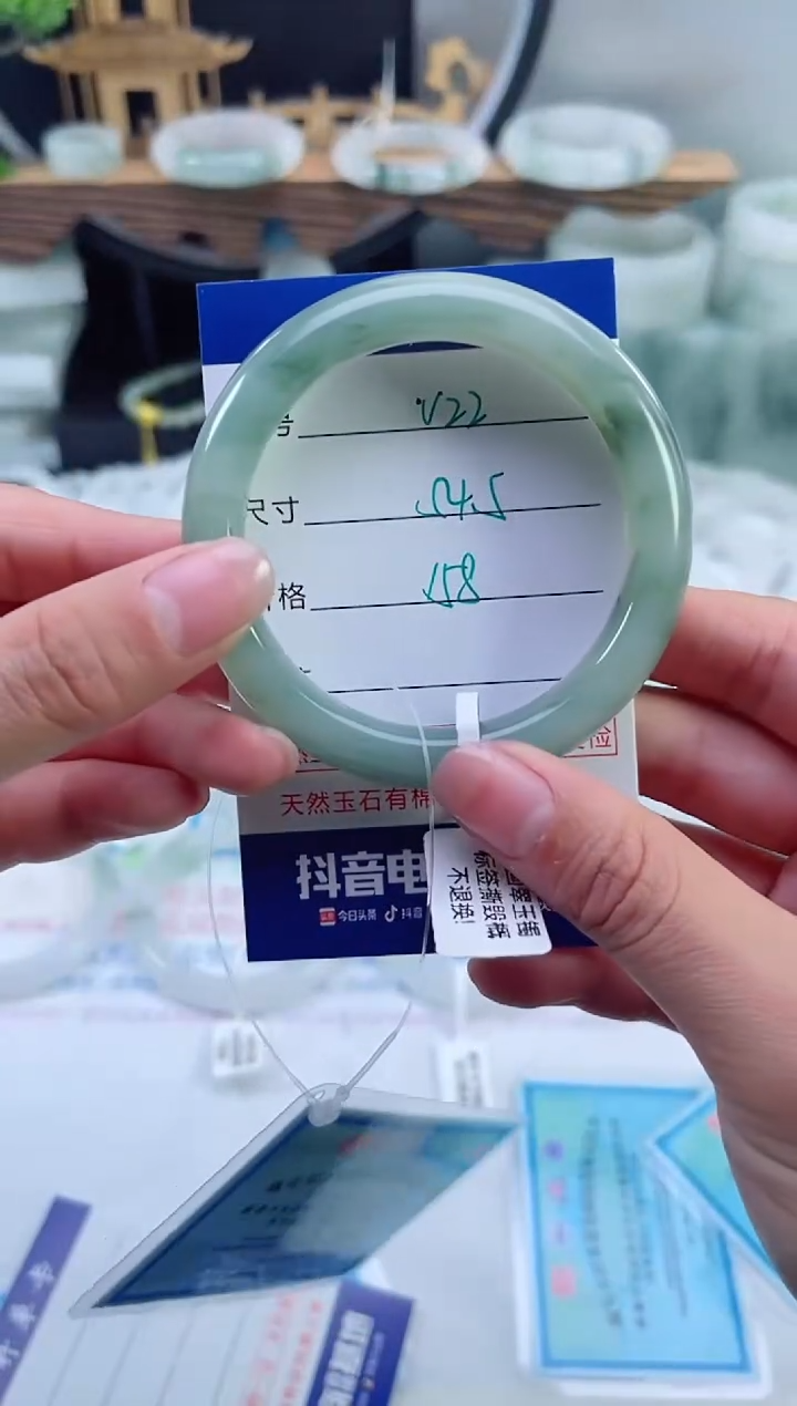 未镶嵌首饰石英质玉（天山翠）22