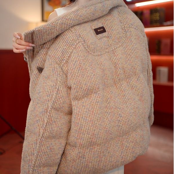 刘七七-2025新款洋气保暖小香风羽绒服W55Q41694