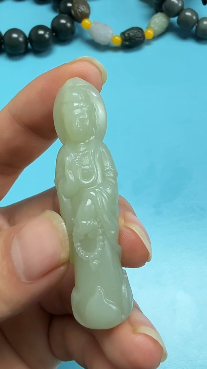 颈饰未镶嵌和田玉风*兄007