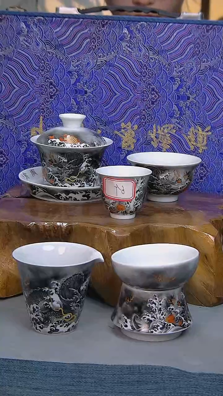 礼盒10件套陶瓷茶具白瓷系列