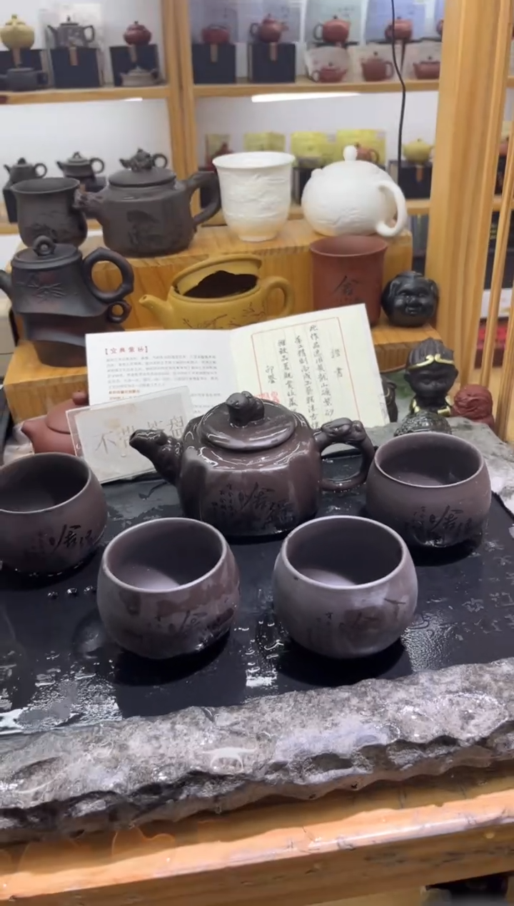 【闪购商品】紫砂茶壶大白茶具高端紫砂