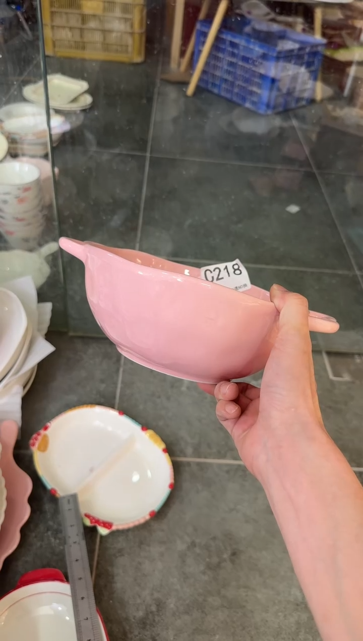 摆件陶C216   陶瓷餐具库存微瑕