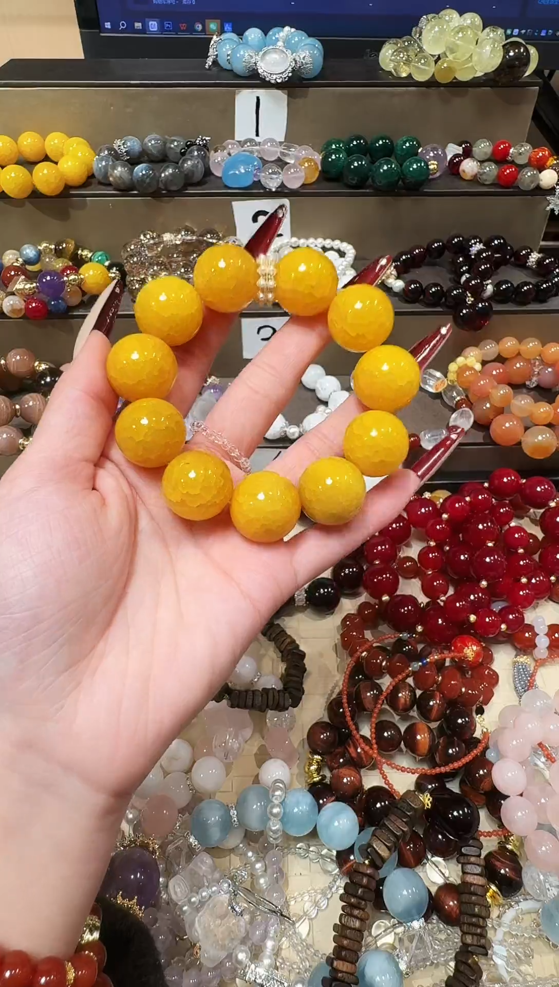 未镶嵌手串玛瑙/玉髓多样发一