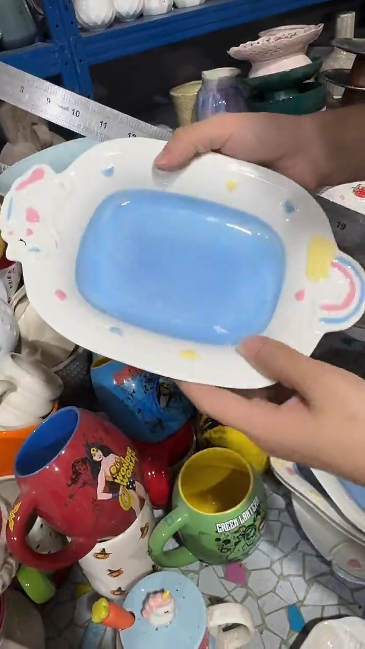 瓷片默认微瑕满19米包邮一件