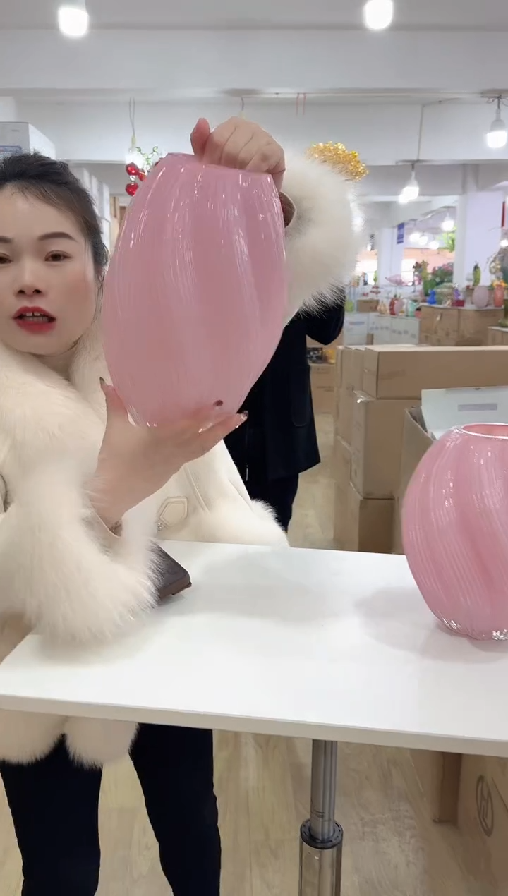 【闪购商品】无铅玻璃迪喜花器-k-早11