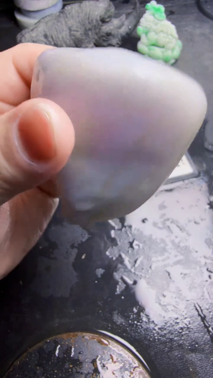 未镶嵌挂件翡翠方*天然翡翠229