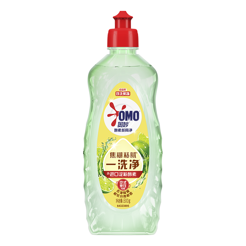 奥妙酵素餐具净橙花小青柑香型500g