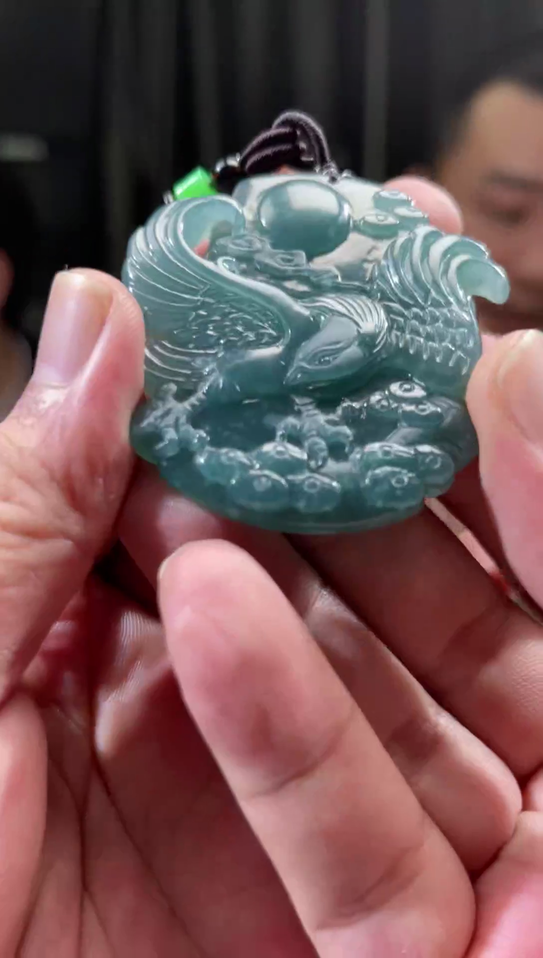 【闪购商品】翡翠颈饰未镶嵌天然翡翠（多样性发）大鹏展翅