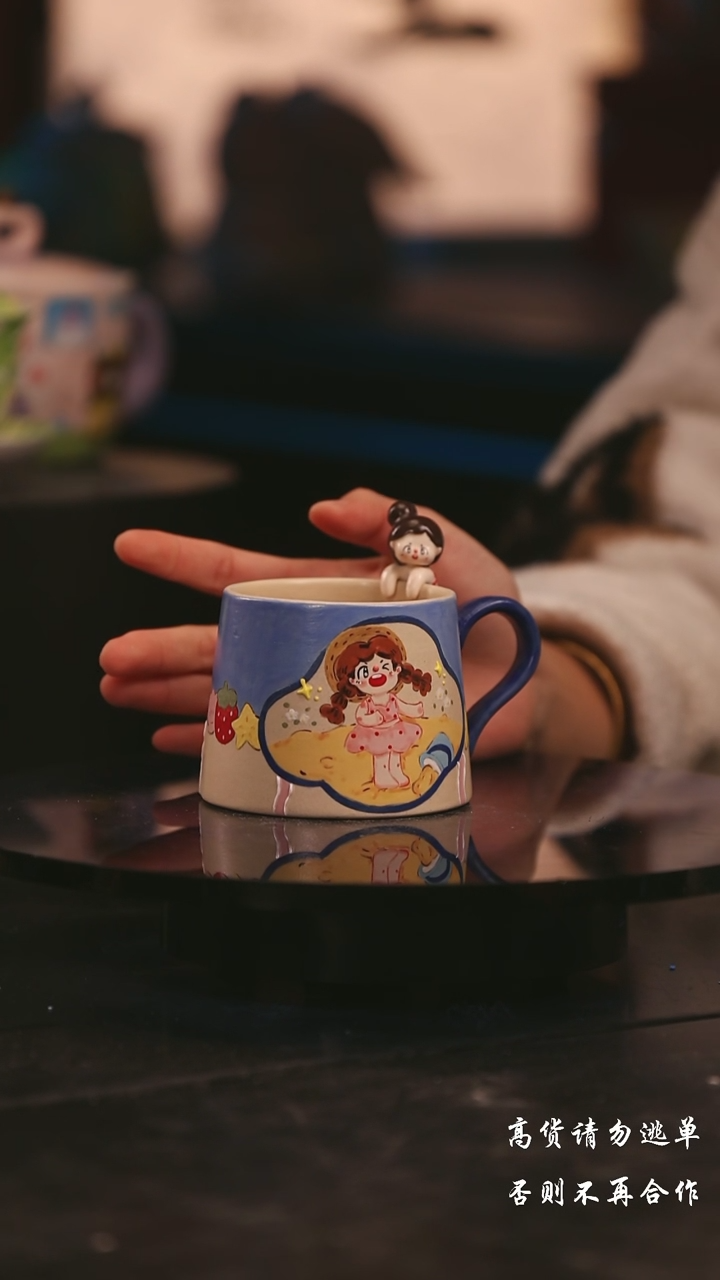 陶瓷景德镇可爱设计师款陶瓷 