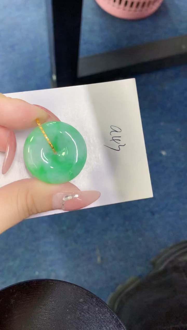 【闪购商品】翡翠颈饰18K金镶嵌000000000