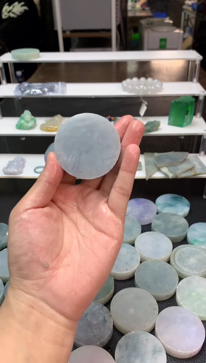 【闪购商品】翡翠把件未镶嵌N翡翠边角
