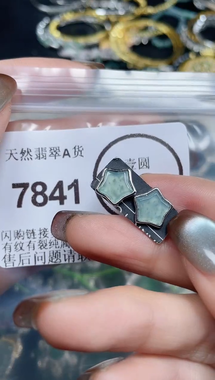 颈饰未镶嵌翡翠7841