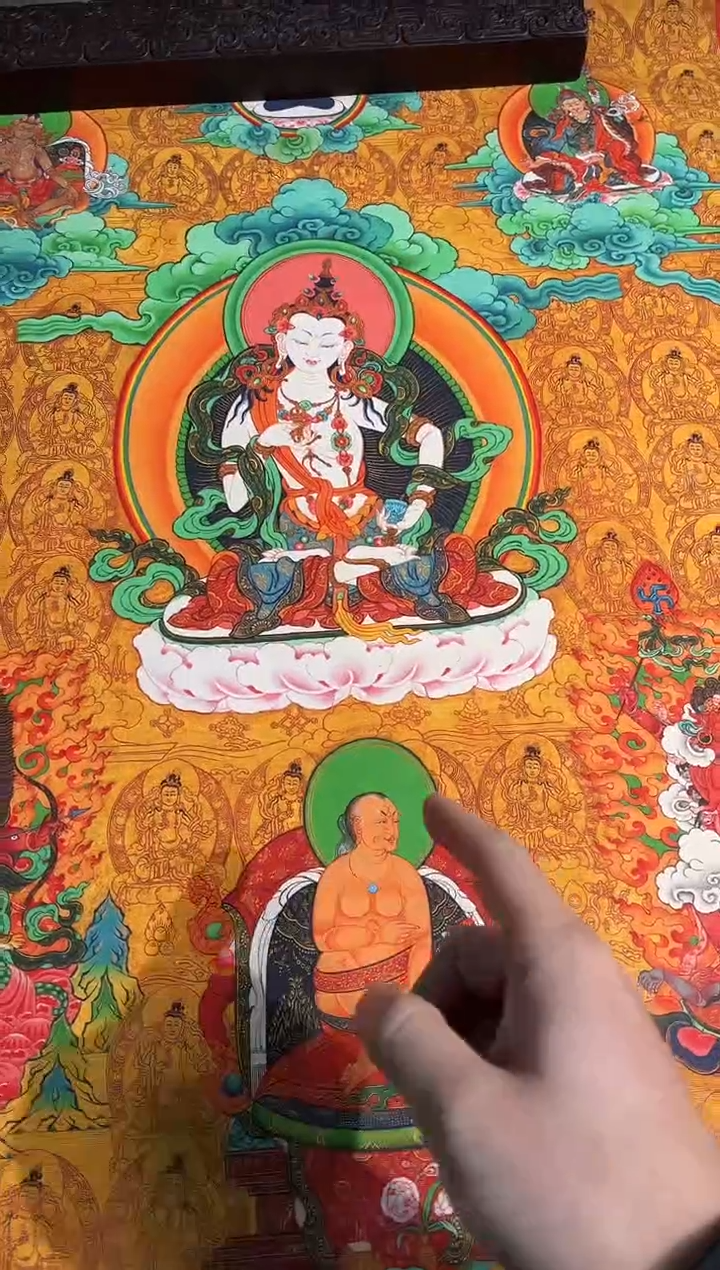 卷轴画路路的唐卡tk160