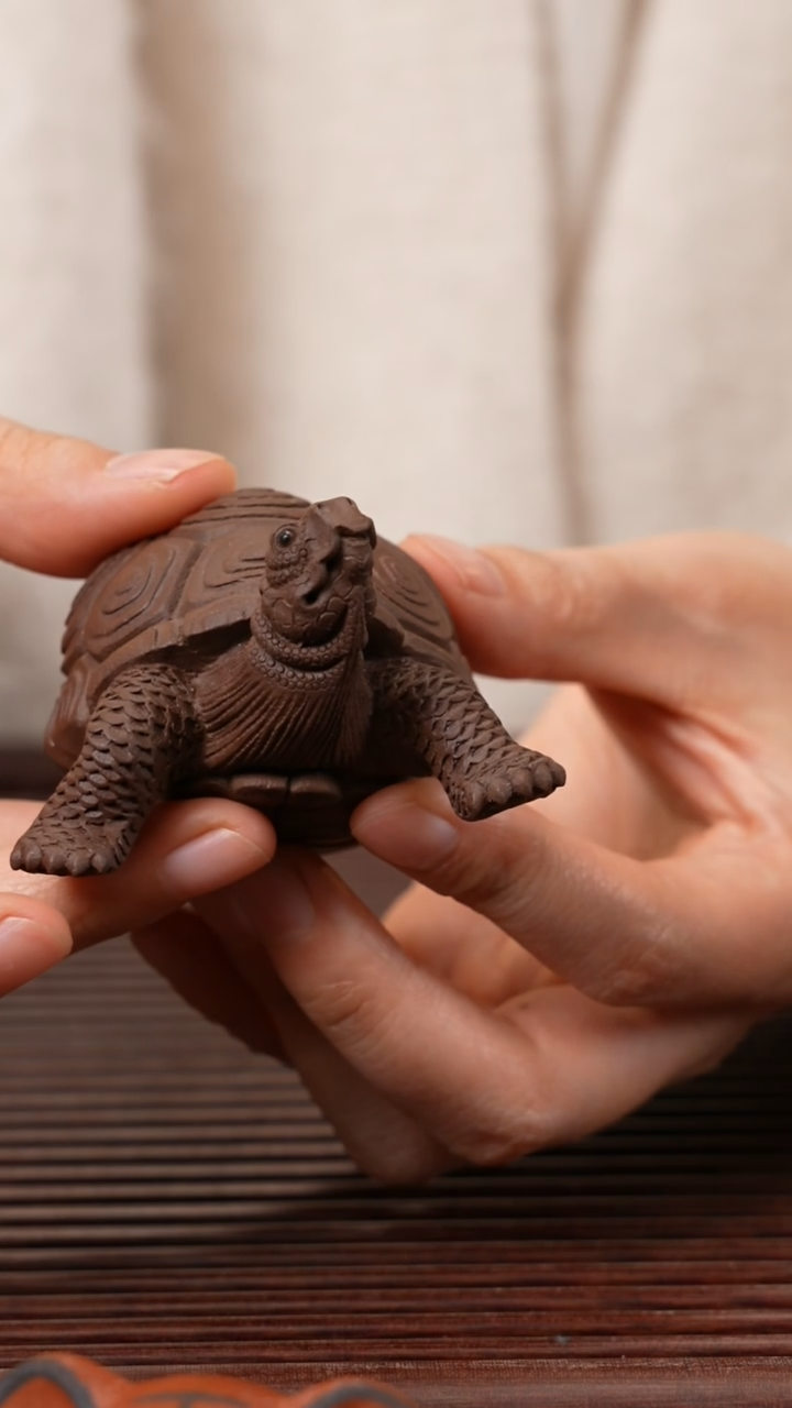 【闪购商品】紫砂茶宠精工小龟