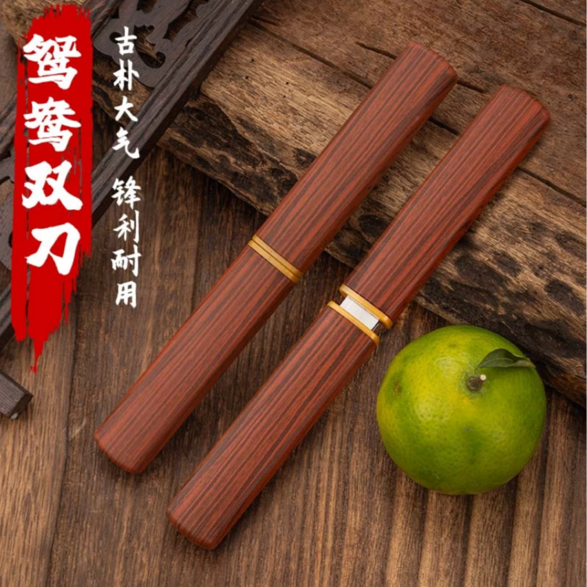 【龙凤双刀】体鸳鸯双刀加厚家用小刀厨房削皮刀水果刀烧烤锋利