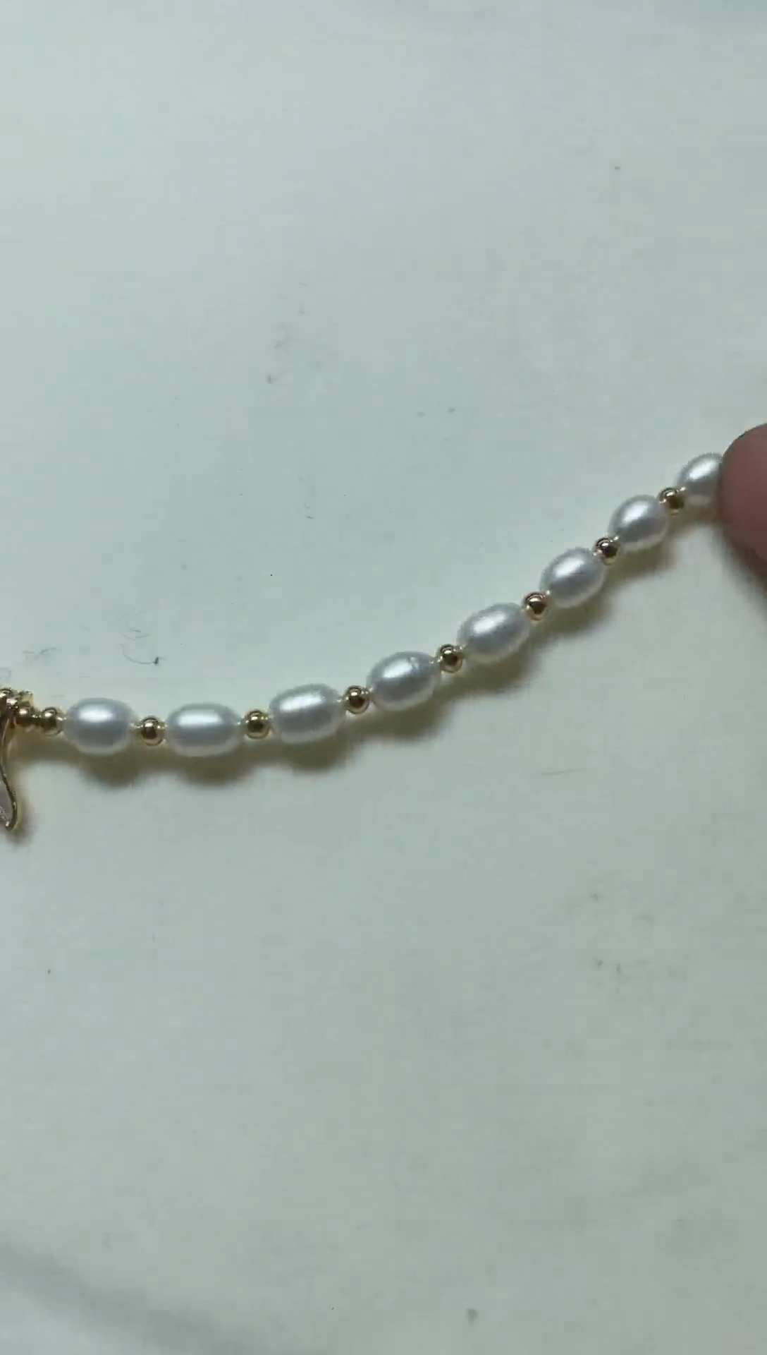 淡水珍珠手绳未镶嵌珍珠耳饰