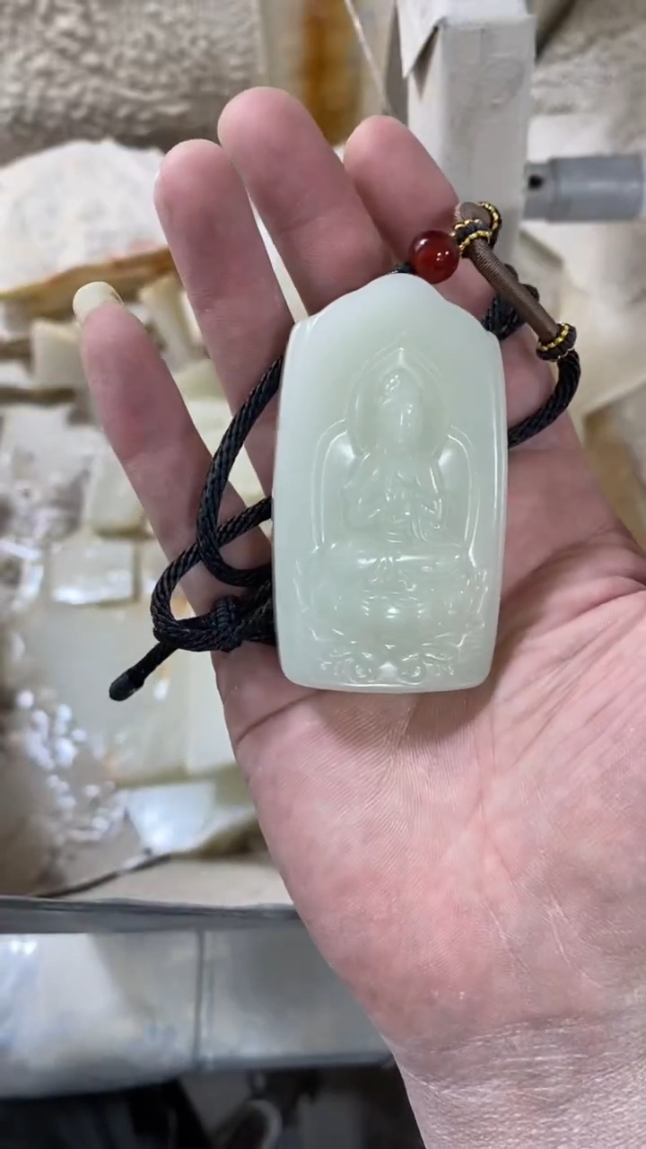 新款大观音男士佩戴，大气时尚