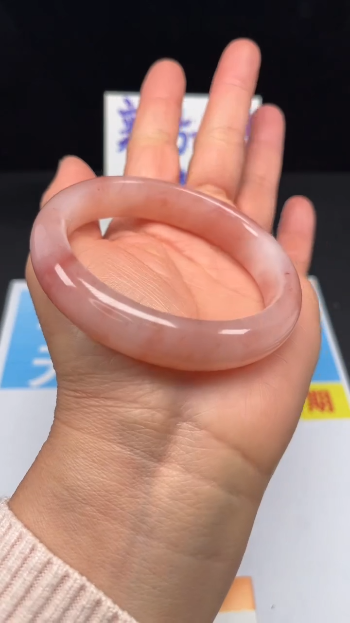 未镶嵌手镯石英岩玉7-59.6