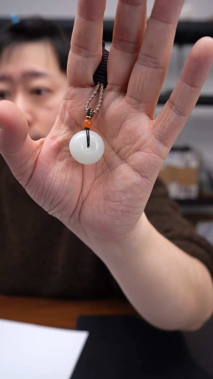 颈饰未镶嵌和田玉1222DL176平安扣