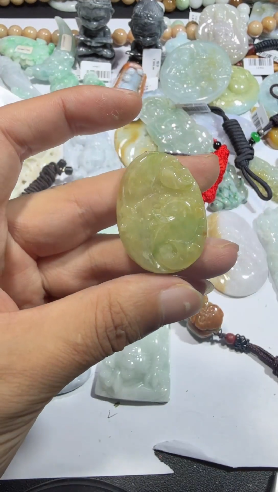 【闪购商品】翡翠颈饰未镶嵌00007079