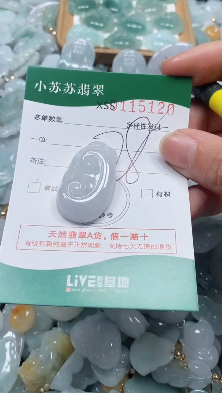 【闪购商品】翡翠颈饰未镶嵌闪购商品0115120