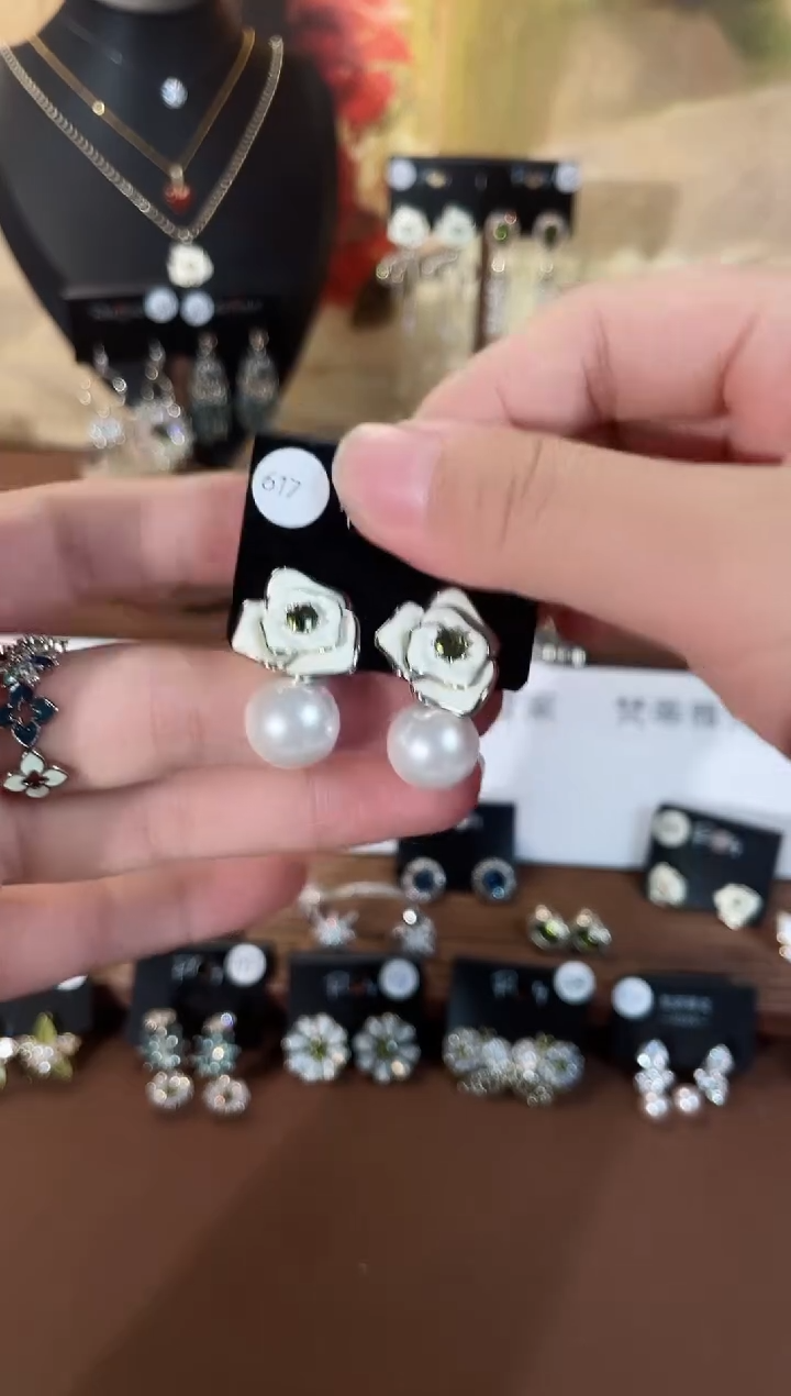 铜合金锆石合金时尚饰品 里617
