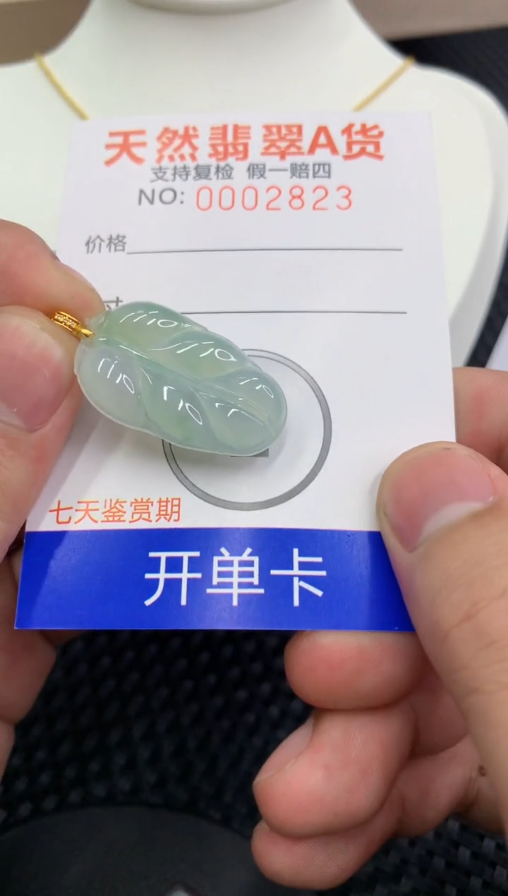 【闪购商品】翡翠颈饰18K金镶嵌11111111111