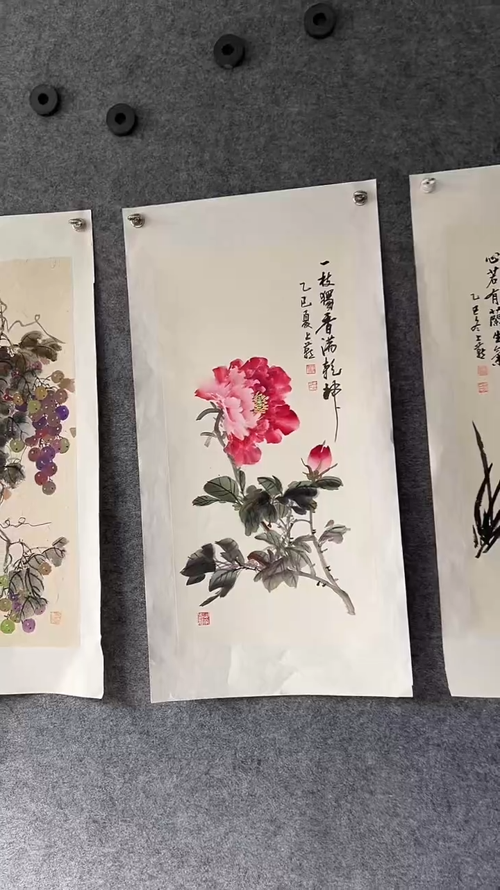 国画国画王生意牡丹