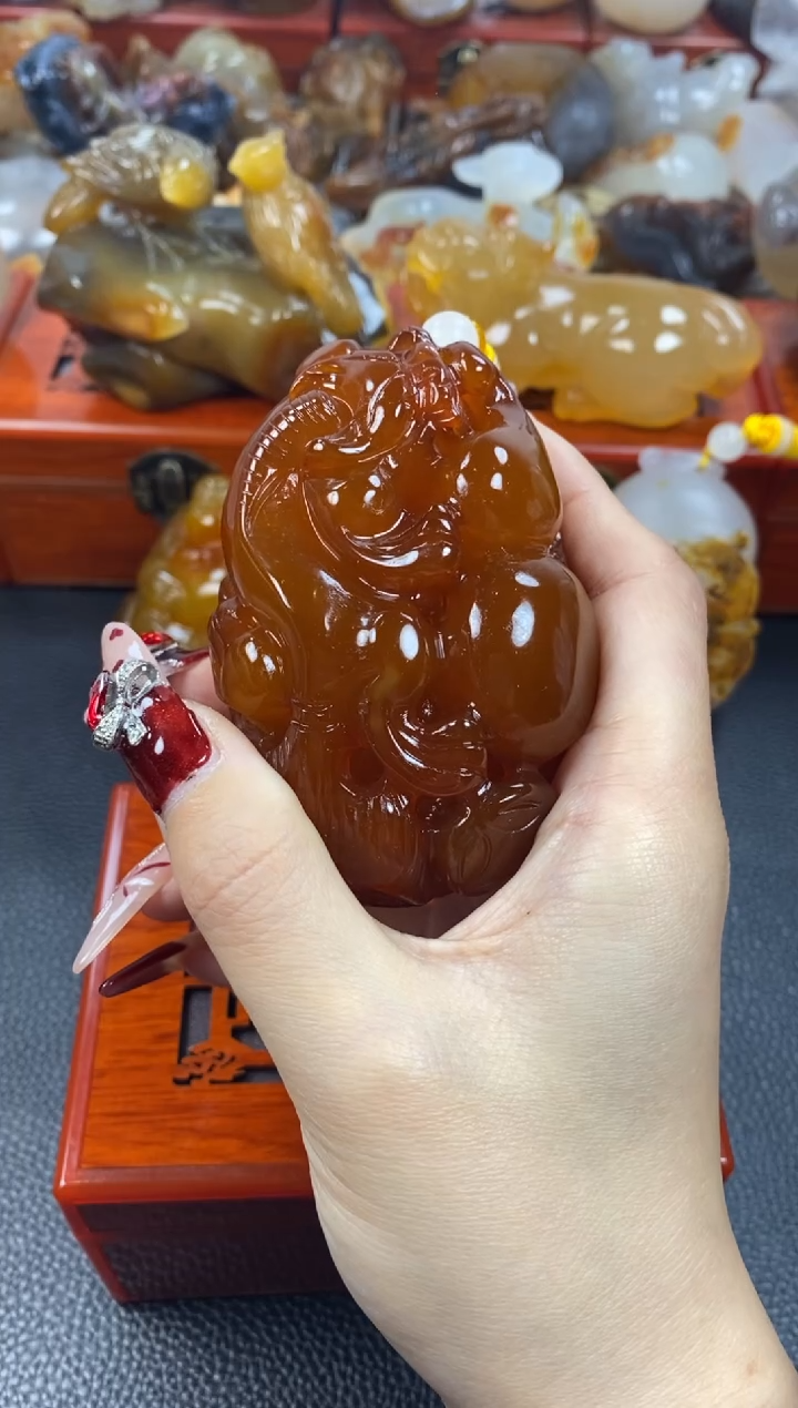 【闪购商品】玛瑙/玉髓手把未镶嵌1